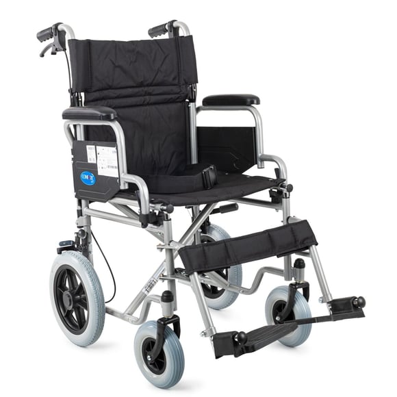 Comfort Plus DM-327 transfer tekerlekli sandalye çapraz görünüm