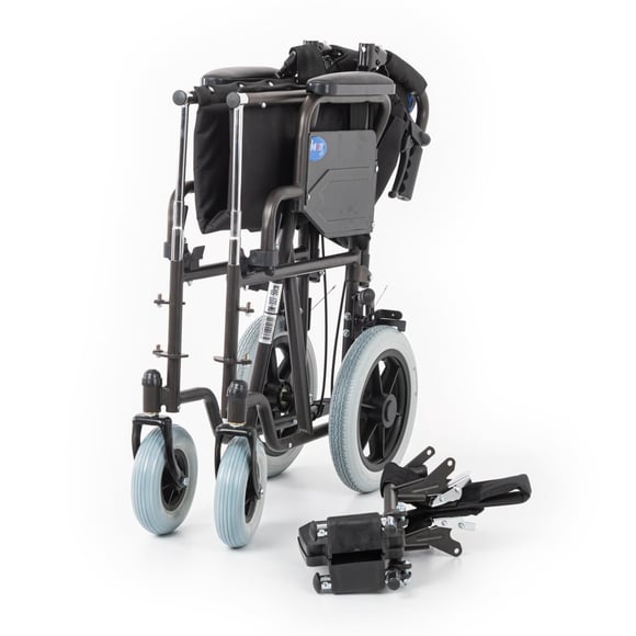 Comfort Plus DM-327 transfer özellikli tekerlekli sandalye Katlanmış Hal