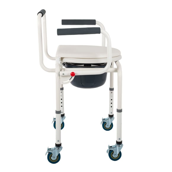 Comfort Plus DM-3520 Tekerlekli Komot Kova ve Oturak Detayı