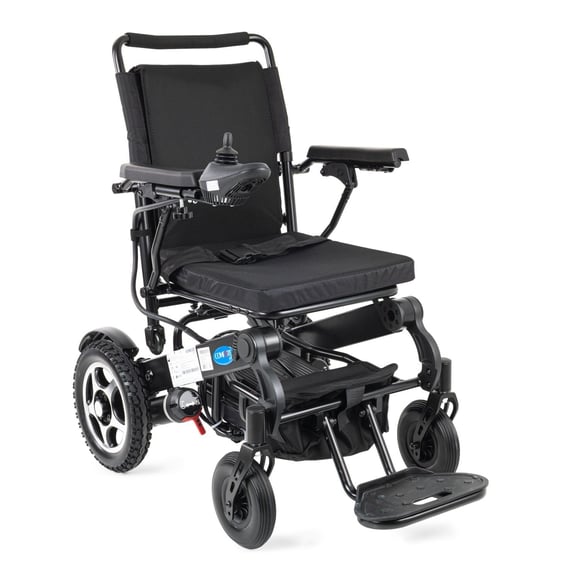 Comfort Plus Ergostar-Lux Siyah Akülü Tekerlekli Sandalye Genel Görünüm