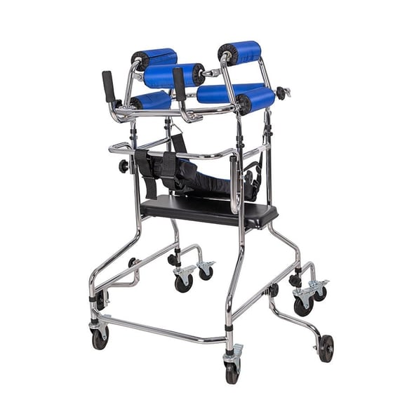 PR-900 Alüminyum Hemiplegia Rollator Yürüteç Genel Görünüm