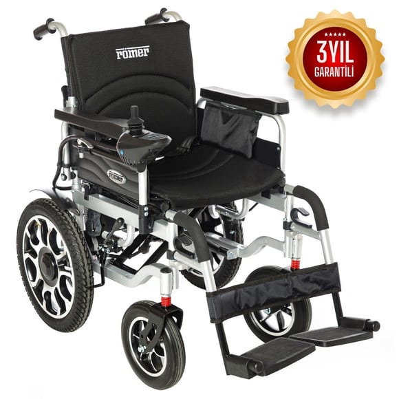 Römer R101 Plus Akülü Tekerlekli Sandalye 3 Yıl Garantili