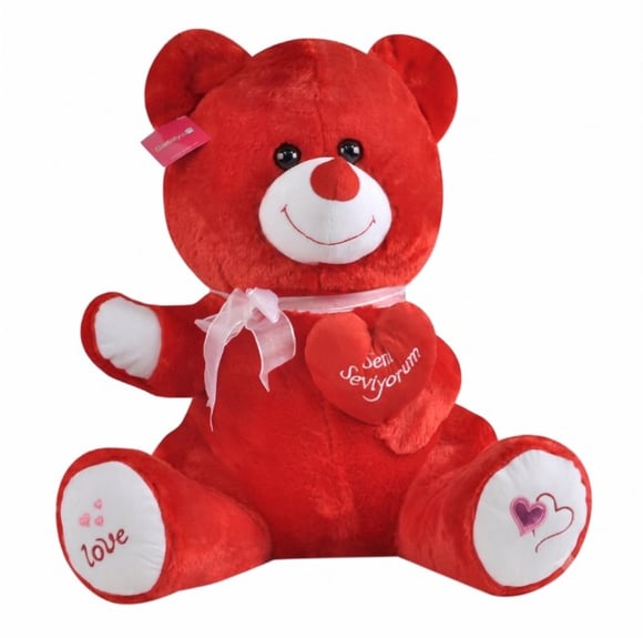 1045 TIKIL AYI 57 CM KIRMIZI