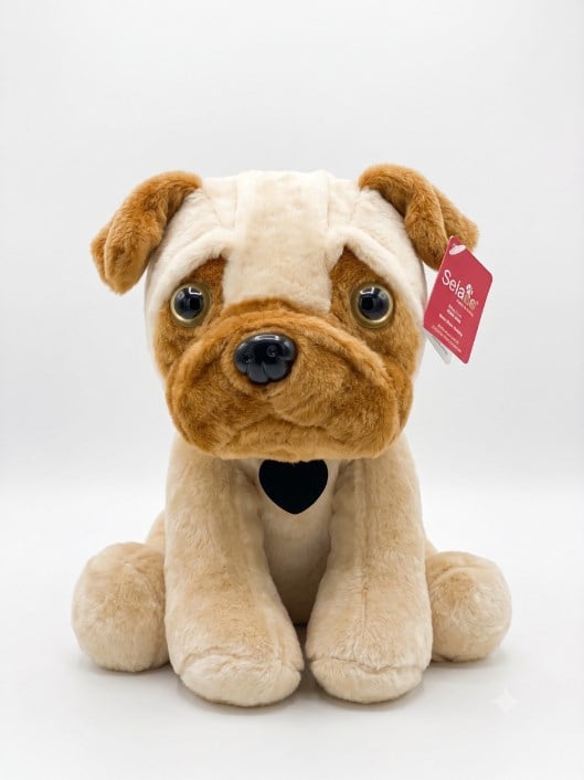 1436 DOBİ KÖPEK 30 CM KAHVERENGİ