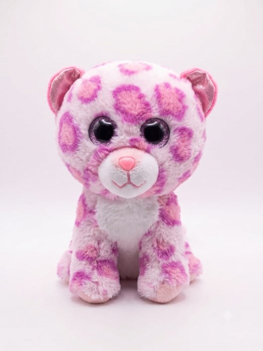 3382 LEOPAR 17 CM PEMBE