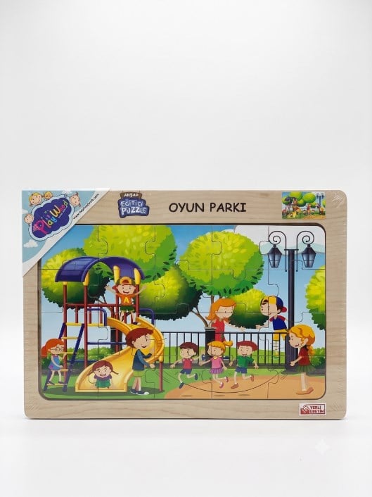 AHŞAP EĞİTİCİ PUZZLE OYUN PARKI