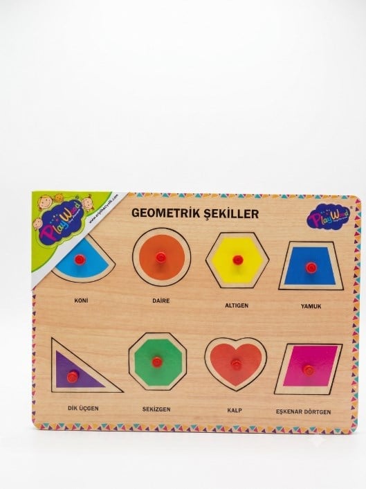 AHŞAP TUTMALI GEOMETRİK ŞEKİLLER