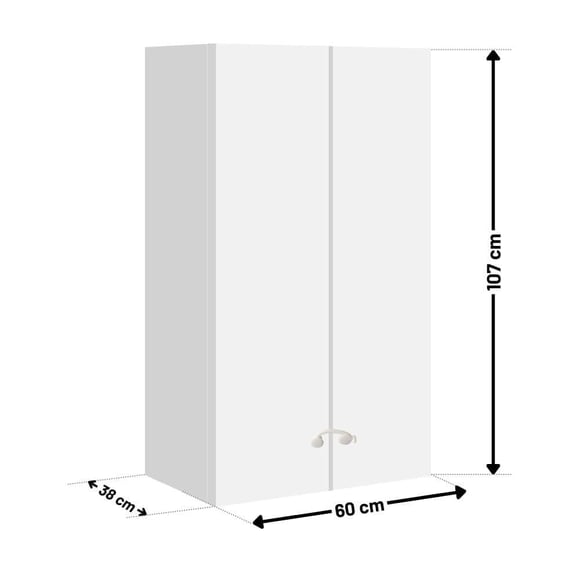 Yandan Çıkışlı Demonte Kombi Kutusu 110 cm