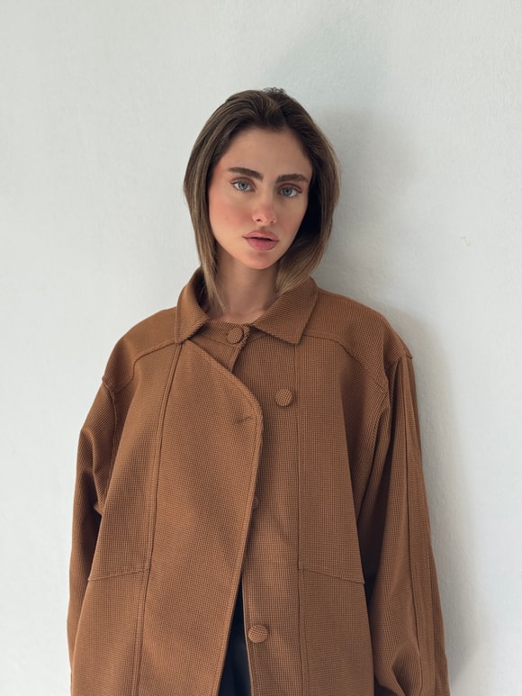 Retrobird Ruby Bomber Açık Kahve Ceket Mont