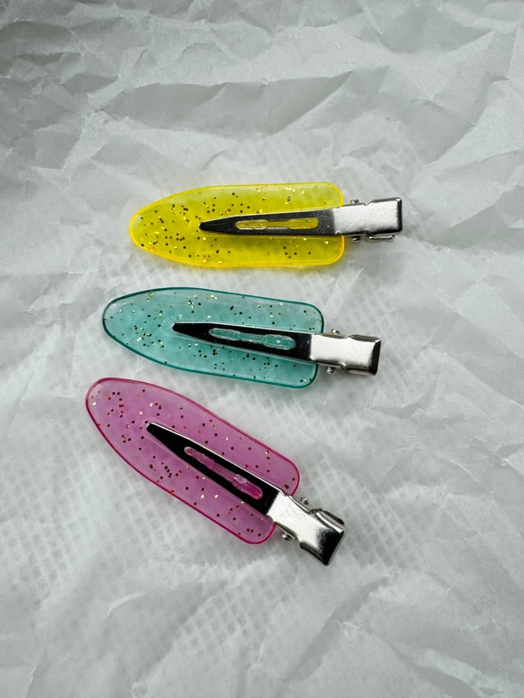 Retrobird 3-Piece Makeup Hair Clips