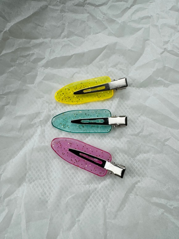 Retrobird 3-Piece Makeup Hair Clips