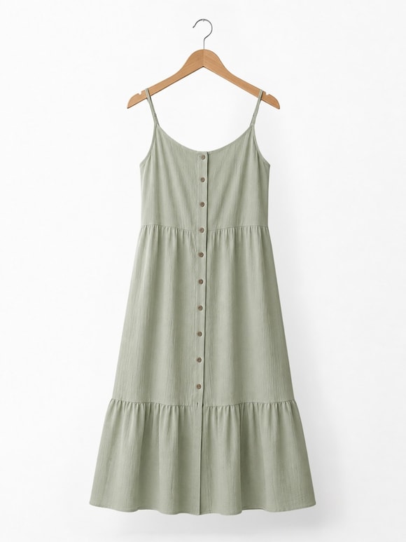 Retrobird Adel Cagla Strap Dress