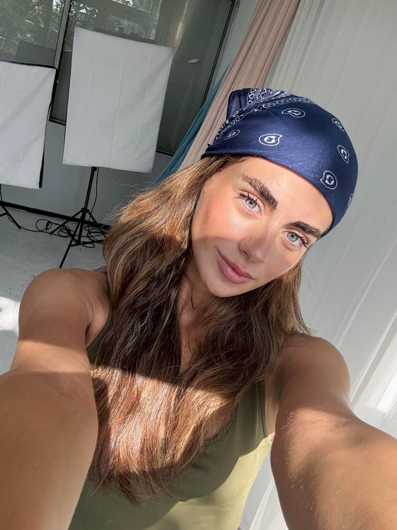 Retrobird Lacivert Bandana