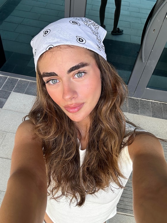 Retrobird Beyaz Bandana
