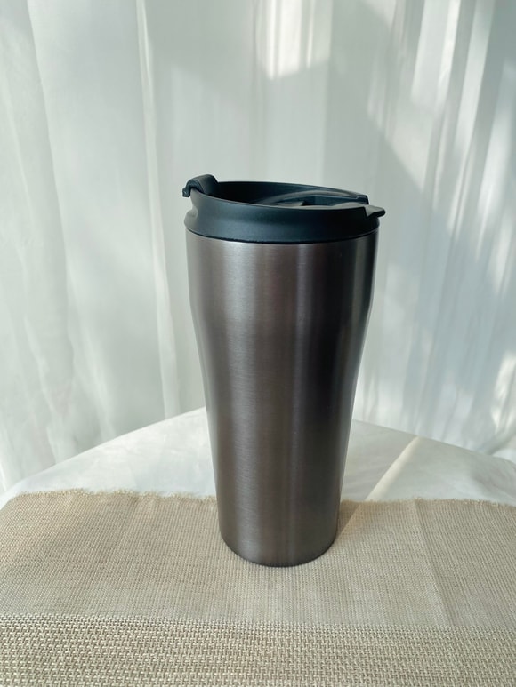 Retrobird Outdoor Kamp Paslanmaz 400 ML Çelik Antrasit Termos