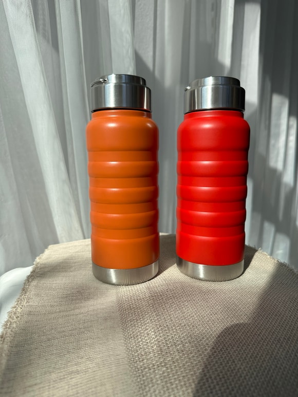 Retrobird Outdoor Kamp Paslanmaz Çelik Bordo Termos 400 ML