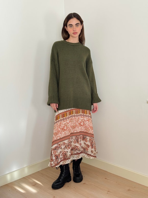 Retrobird Pinterest Oversize Haki Basic Kazak