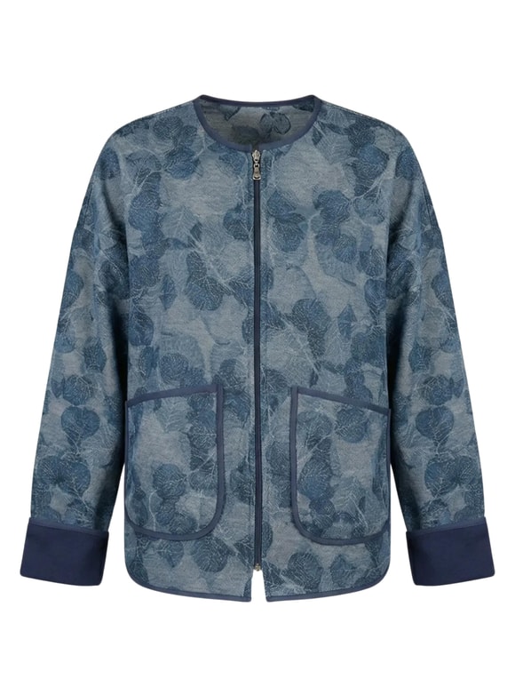 Retrobird Design Ash Blue Seasonal Thin Jacket