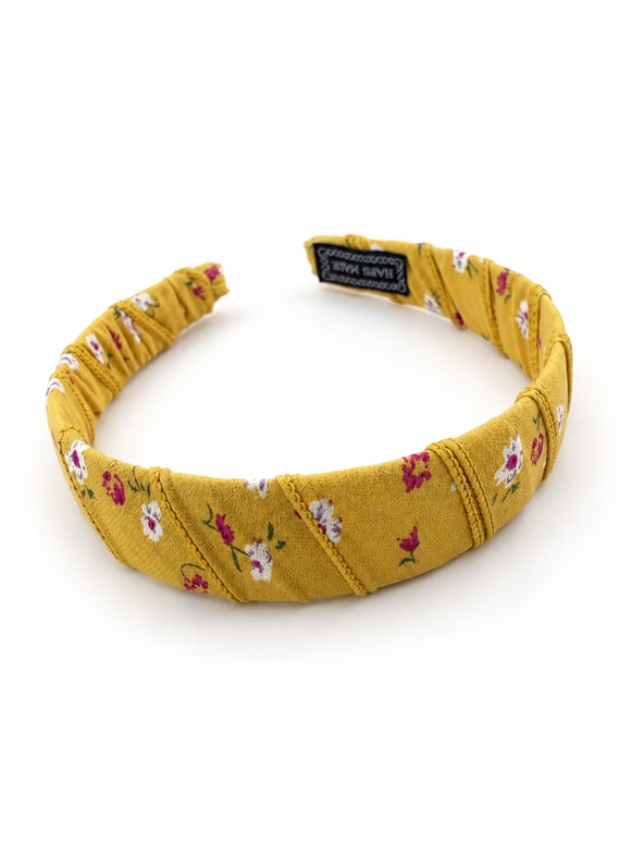 Retrobird Tasarım Sarı Büzgülü Taç