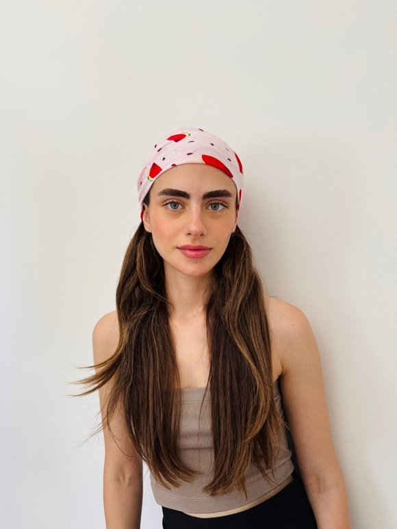 Retrobird Watermelon Vintage Kırmızı Bandana Fular