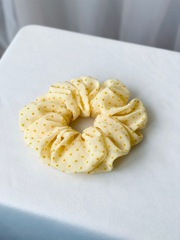Retrobird Standard Size Yellow Scrunchie Bagel Buckle