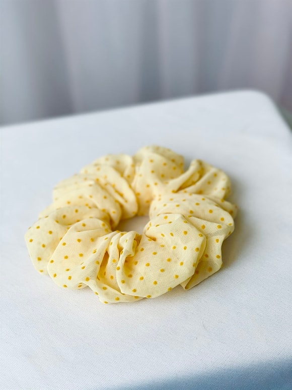 Retrobird Standard Size Yellow Scrunchie Bagel Buckle
