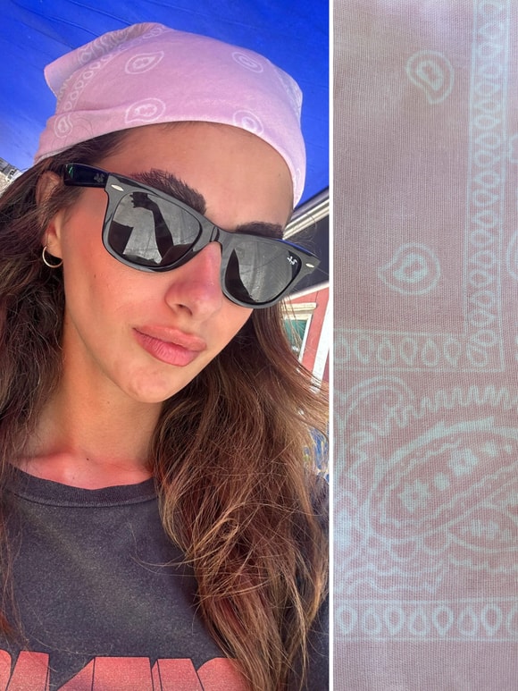 Retrobird Toz Pembe Bandana