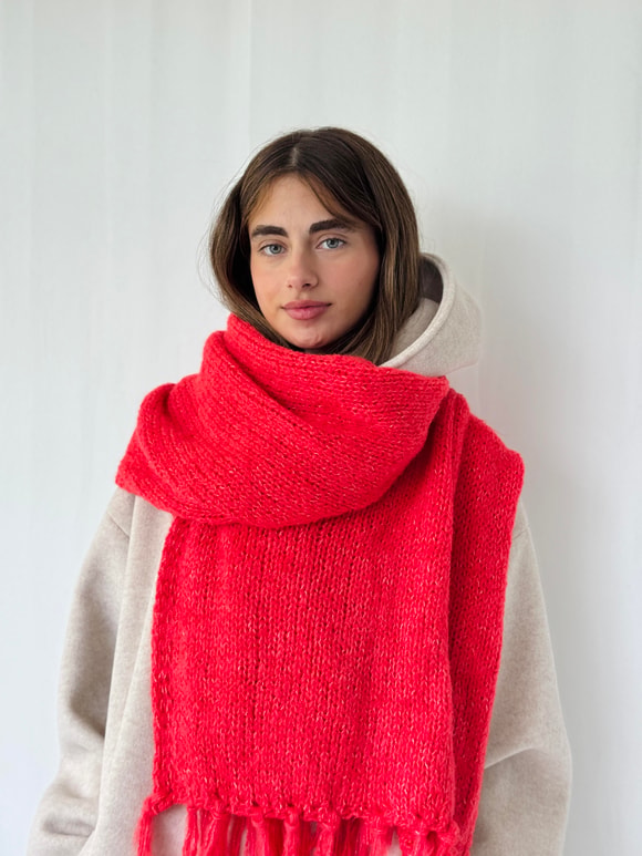Retrobird Büyük Boy Soft Örgü Atkı