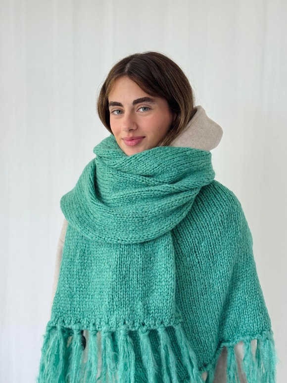 Retrobird Büyük Boy Soft Örgü Atkı