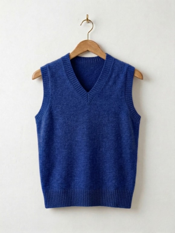 Retrobird Navy Blue Knit Sweater