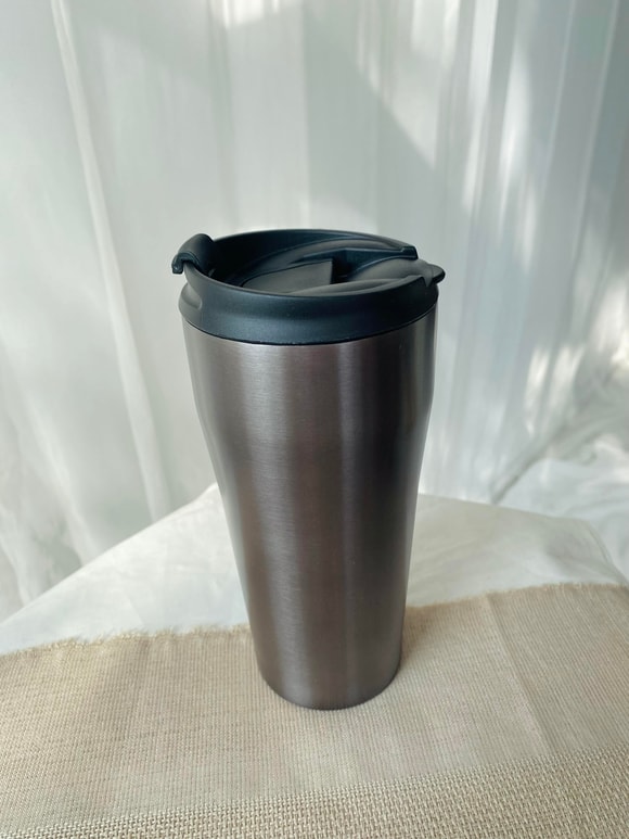 Retrobird Outdoor Kamp Paslanmaz 400 ML Çelik Antrasit Termos