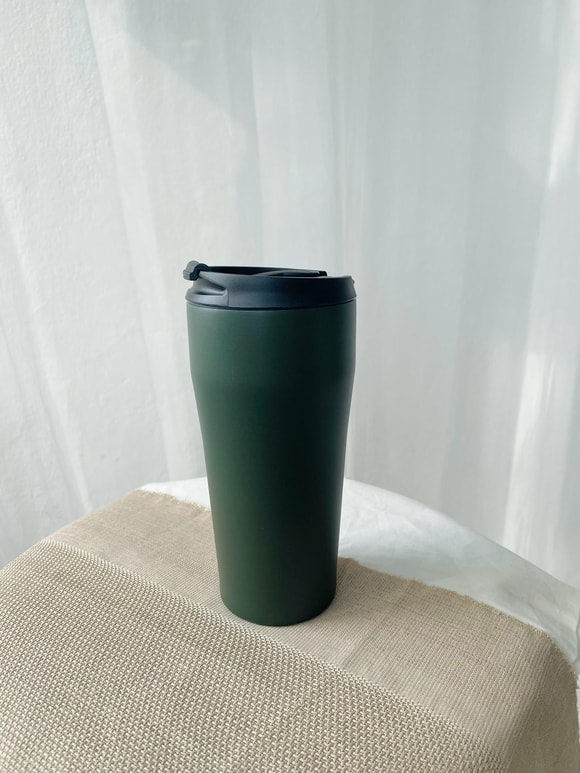 Retrobird Outdoor Kamp Paslanmaz 400 ML Çelik Haki Termos