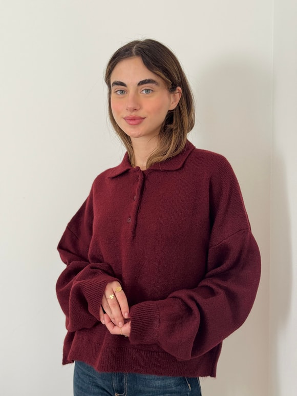 Retrobird Polo Yaka Basic Kazak
