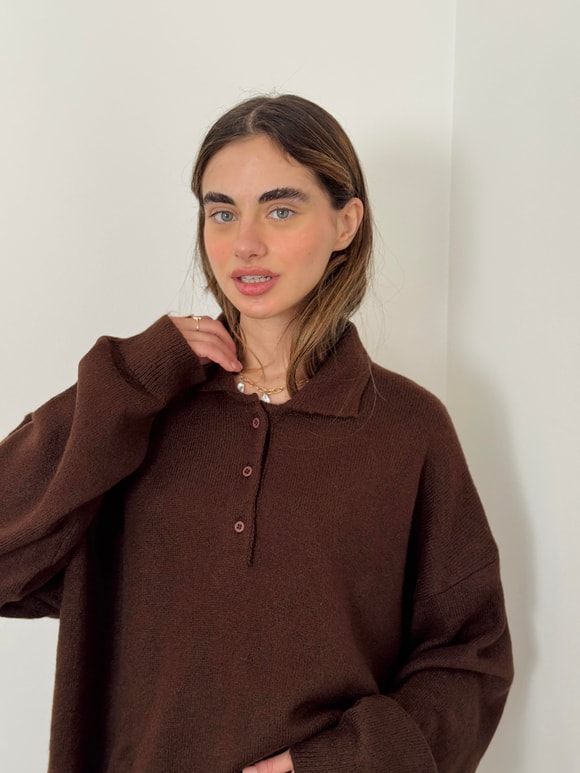 Retrobird Polo Yaka Basic Kazak