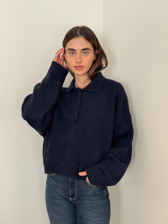 Retrobird Polo Yaka Basic Kazak