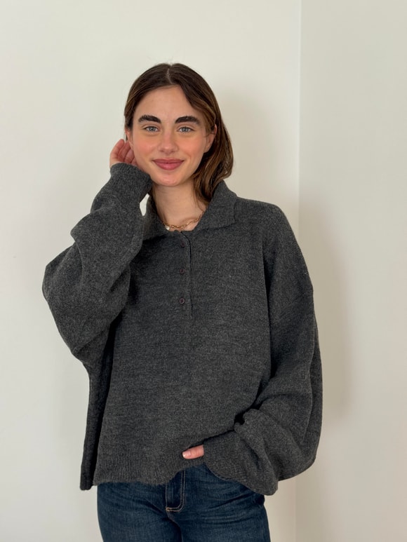 Retrobird Polo Yaka Basic Kazak