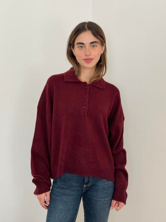 Retrobird Polo Yaka Basic Kazak