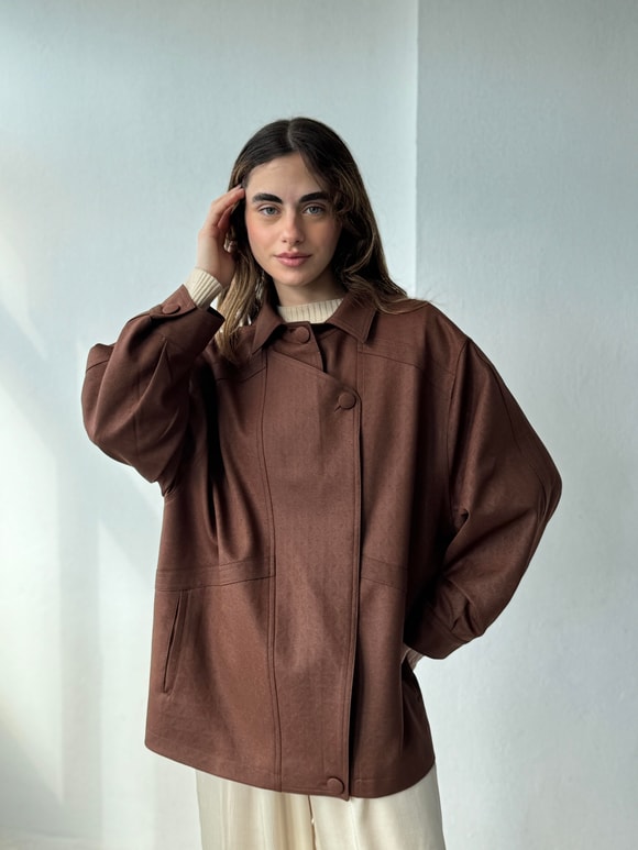 Retrobird Tasarım Bomber Ceket Mont