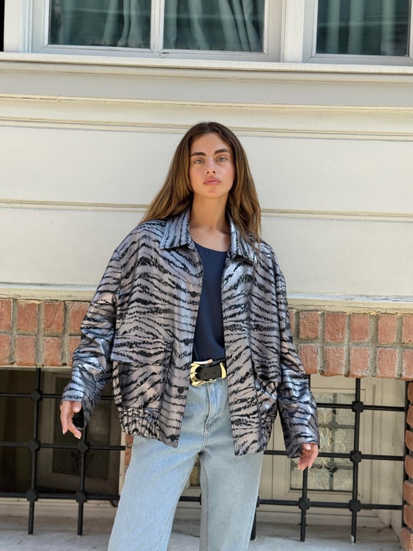 Retrobird Tasarım Brooklyn Bomber Ceket
