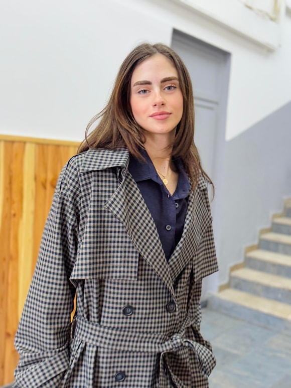 Retrobird Tasarım İngiliz Pelerin Model Trenchcoat Ceket