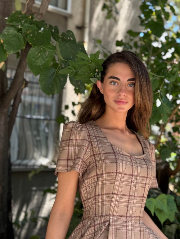 Retrobird Tasarım Matilda Uzun Elbise