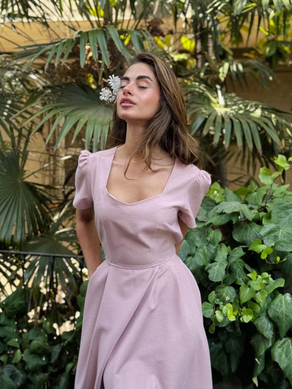 Retrobird Tasarım Matilda Uzun Elbise