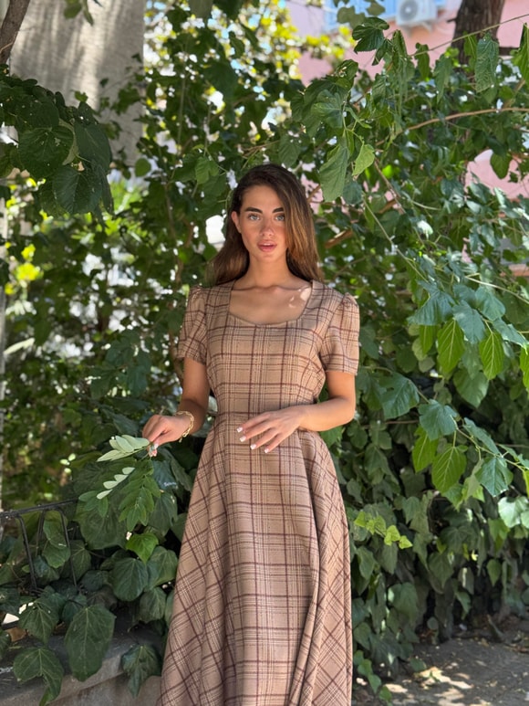 Retrobird Tasarım Matilda Uzun Elbise