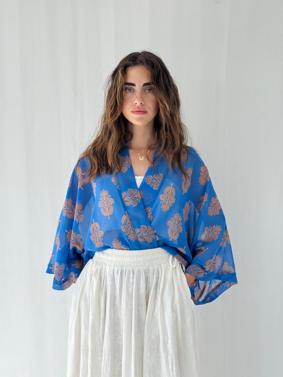 Retrobird Tasarım Mini Kimono