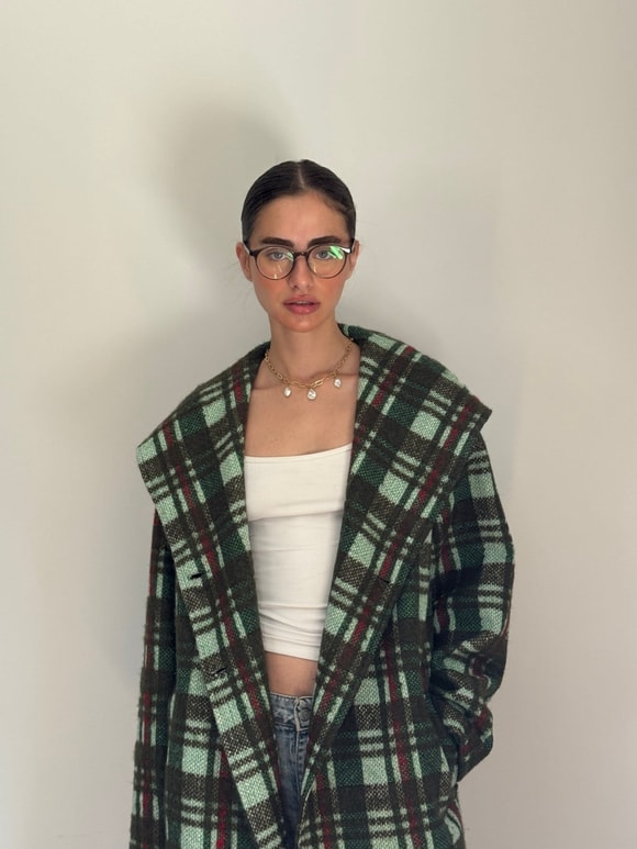Retrobird Urban Retro Kapüşonlu Oversize Haki Ceket Kaban