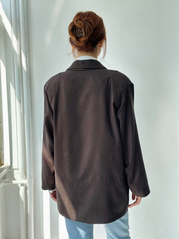 90'lar Retro Model Oversize Tasarım Ceket