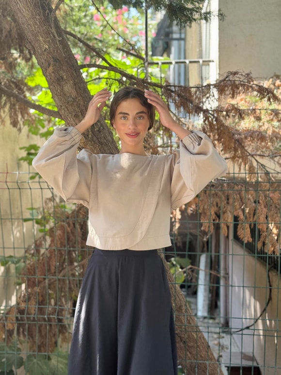 Retrobird Alisa Kapaklı Retro Kum Gömlek