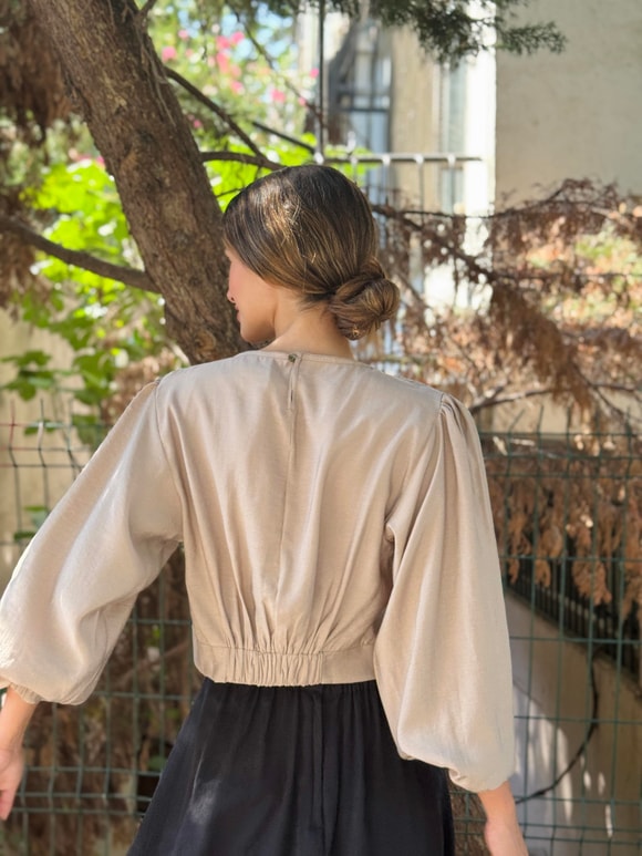 Retrobird Alisa Kapaklı Retro Kum Gömlek