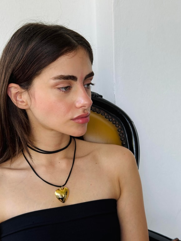 Retrobird Choker Bağlamalı Kolye