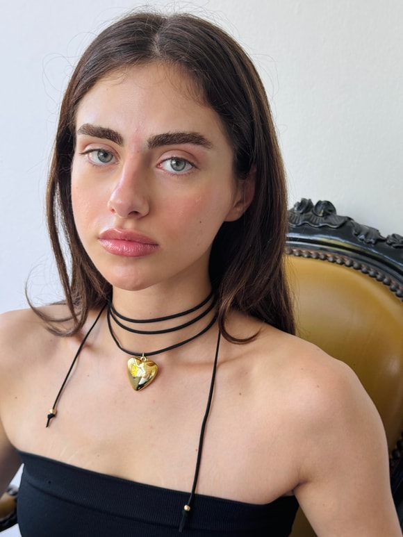 Retrobird Choker Bağlamalı Kolye